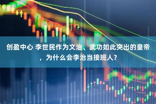 创盈中心 李世民作为文治、武功如此突出的皇帝，为什么会李治当接班人？